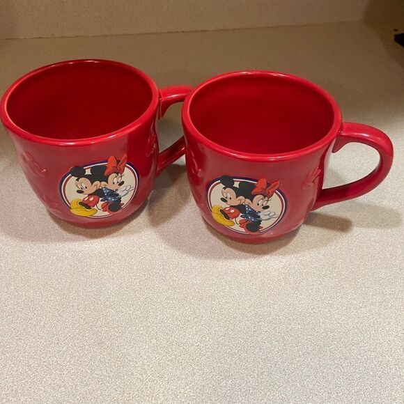 Mickey & minnie hallmark two cups - Picture 1 of 4